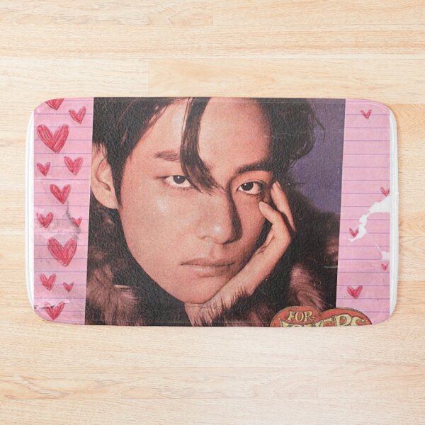 Item preview, BTS - V Taehyung Valentine’s Day Love Letter Pink Kawaii Cute Aesthetic 90s designed and sold by spectresisters.