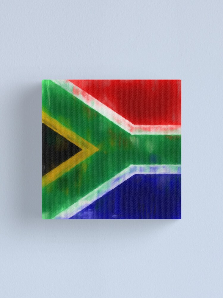 Alternate view of South African Flag No. 1, Series 1 Canvas Print