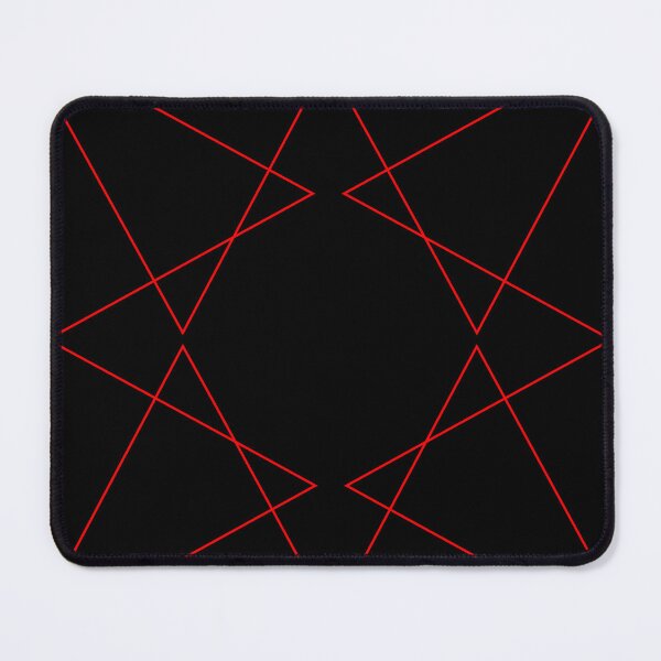 Item preview, Geometric Triangles Art Deco RED designed and sold by WilliamsGFX.