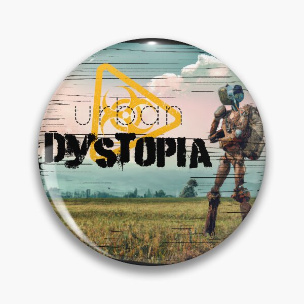 Item preview, post apocalyptical  robot dystopian future dystopian fiction dystopian world urban dystopia toxic biohazard symbol designed and sold by Dreamakerstudio.