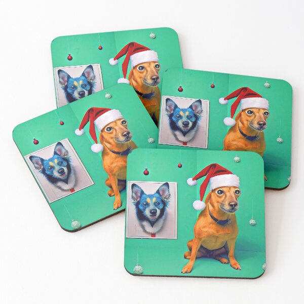 Item preview, CHRISTMAS DOGS  designed and sold by Arthoughts.