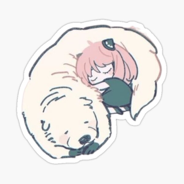 anya forger Sticker