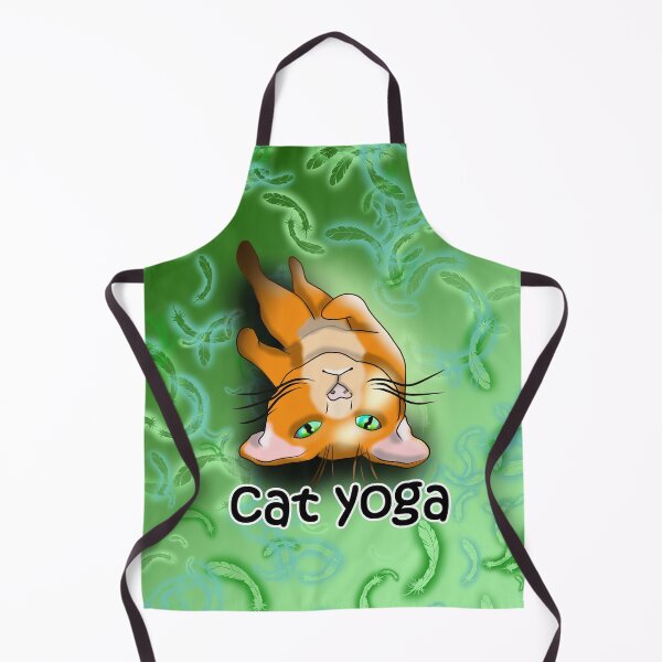 Item preview, cat yoga shavashana designed and sold by BeingNow.