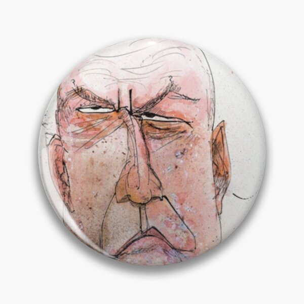 Item preview, Breaking Bad Hank Schrader Illustration by Ralph Steadman  designed and sold by ComicMuch.