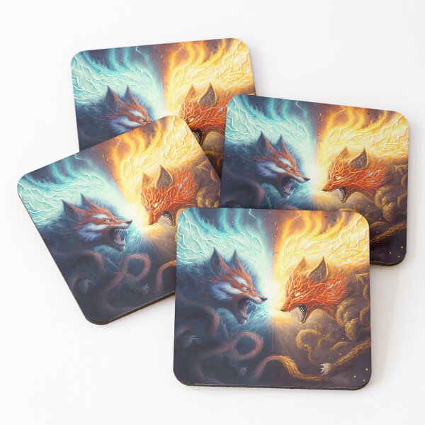 Item preview, wolves fighting designed and sold by IA-Power.