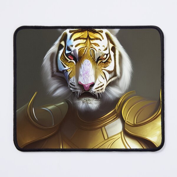 Item preview, albino tiger designed and sold by Cyber Pulse.