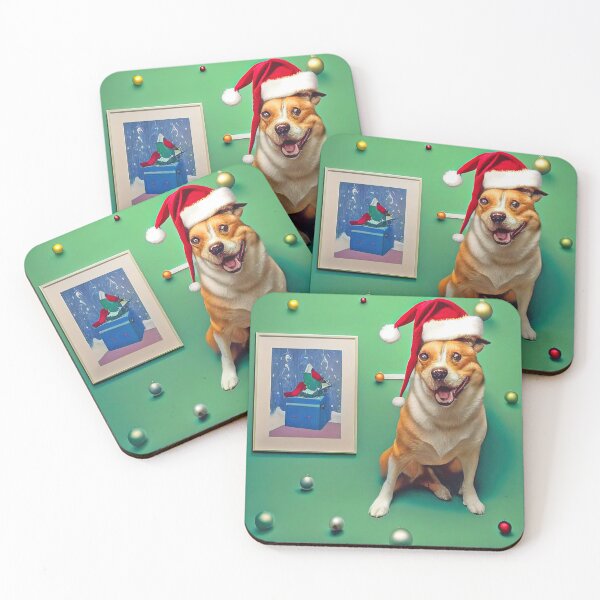 Item preview, CHRISTMAS DOGS  designed and sold by Arthoughts.