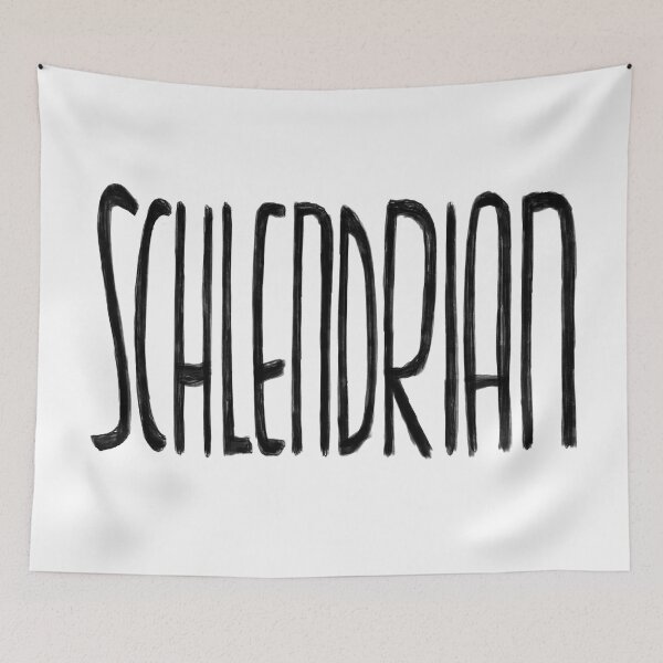 Item preview, Schlendrian, German for Sloppy, messy, irresponsible, scattered designed and sold by badlydrawnbabe.