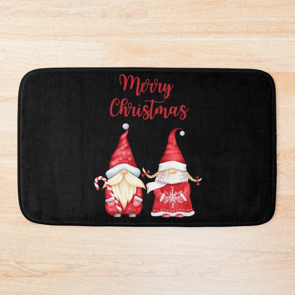 Item preview, Merry Christmas Gnome Funny Family Xmas Two Cute Red Gnomes designed and sold by The Glasses Girl.