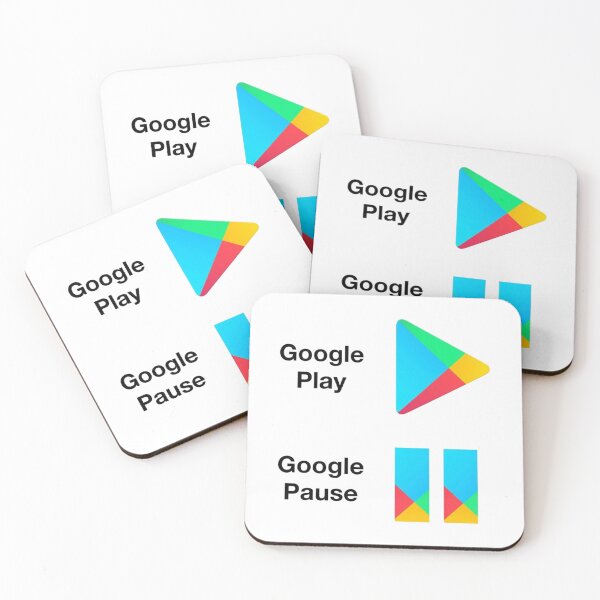 Item preview, GOOGLE PAUSE PARODY LOGO designed and sold by IncubeeWords.