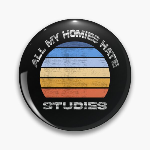 Item preview, All my homies hate studies cool retro sunset designed and sold by Ach B.