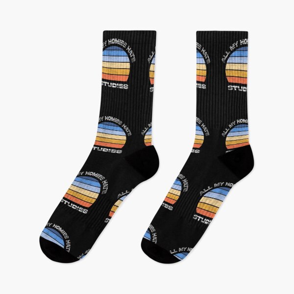 Item preview, All my homies hate studies cool retro sunset designed and sold by Ach B.