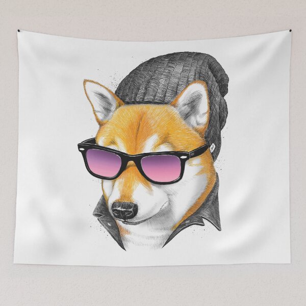 Item preview, Cool Shiba inu designed and sold by NIKITA KORENKOV NikKor.
