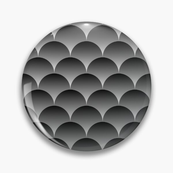 Item preview, Black & White Gradient Scallops designed and sold by michelleburt.