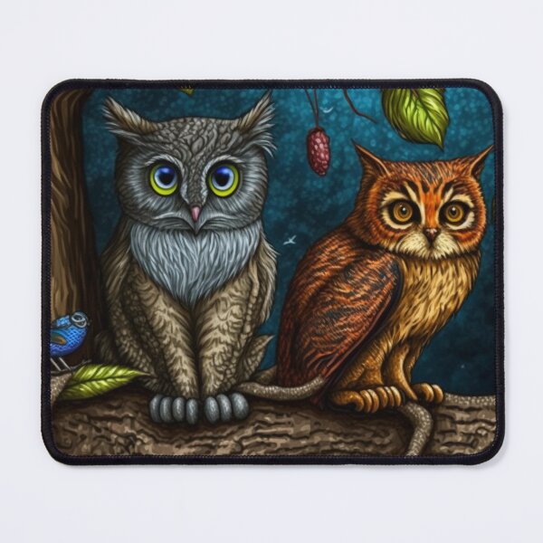 Item preview, A Cat And An Owl designed and sold by TheBaconStudio.