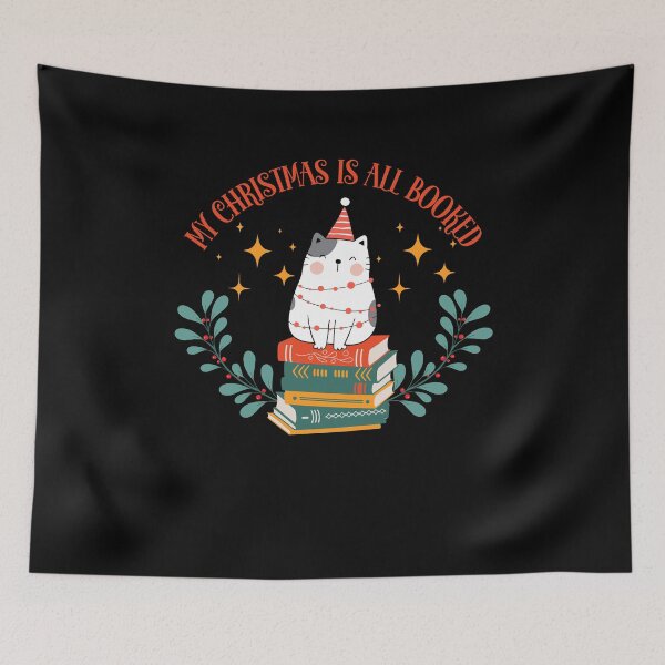 Item preview, My Christmas is all booked  designed and sold by DottedLinePrint.