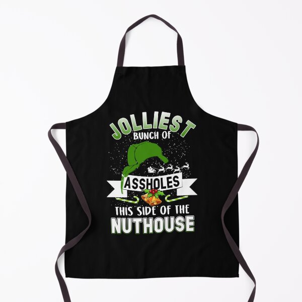 Item preview, Jolliest Bunch of Assholes Nuthouse Ugly Christmas designed and sold by Simeon	 Dorelus.