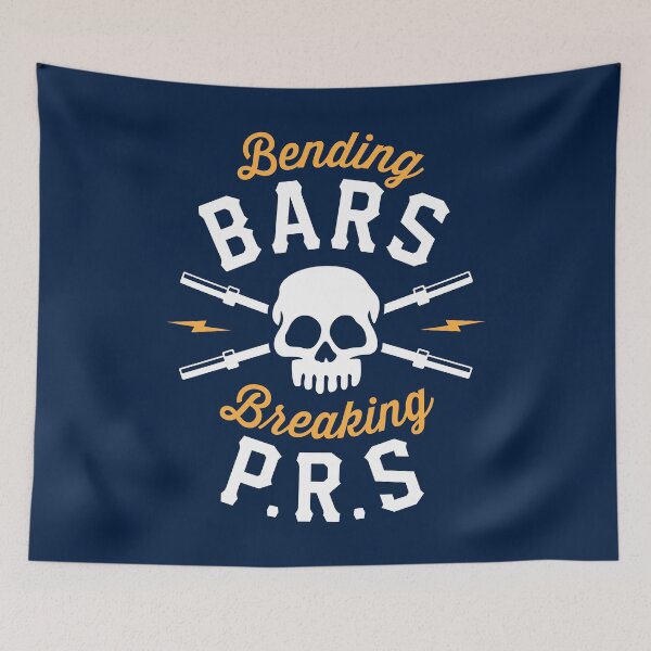Item preview, Bending Bars Breaking PRs designed and sold by Brogress Project.