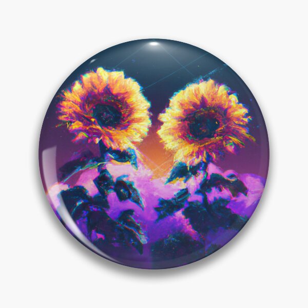 Item preview, Retro Sunflowers designed and sold by EggheadK8.