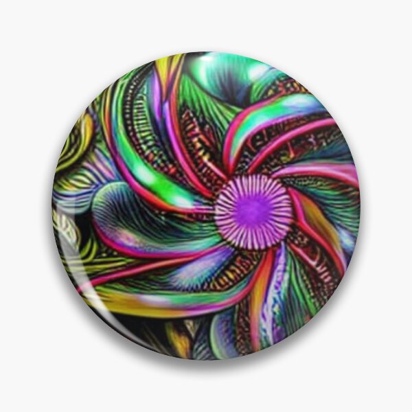 Item preview, Psychedelic abstract floral  designed and sold by dwhowe.
