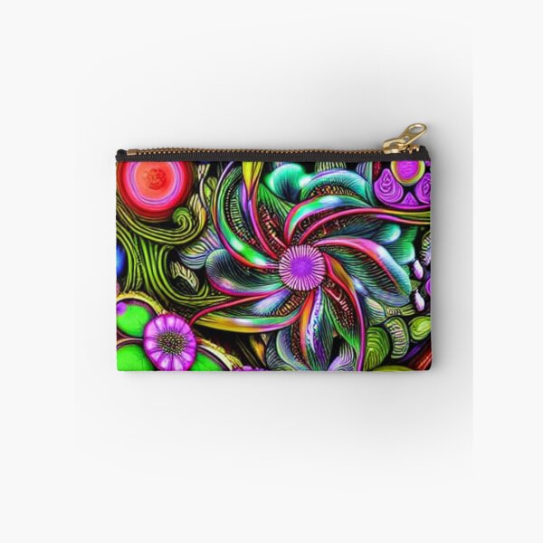Item preview, Psychedelic abstract floral  designed and sold by dwhowe.