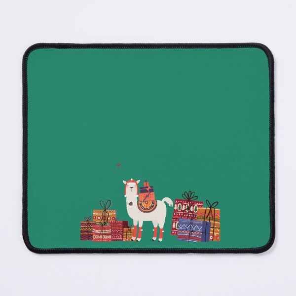 Item preview,  Llamas Love You, Kawaii Christmas Animals, Christmas Emerald Green, Vintage, Retro, Ugly Christmas, Cute Christmas, Ethnic, Trendy, Presents, Christmas Gifts designed and sold by Awearness.