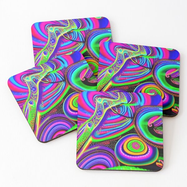 Item preview, Psychedelic abstract 3 designed and sold by dwhowe.