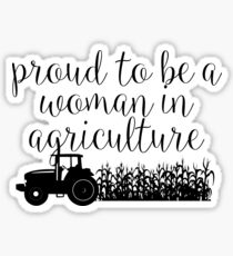 Women In Agriculture Sticker