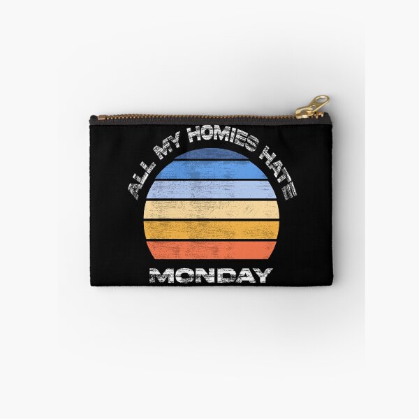 Item preview, All my homies hate monday cool retro sunset designed and sold by Ach B.