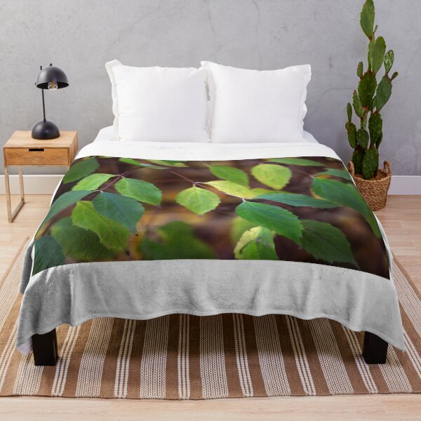 Item preview, Green leaves on nature background designed and sold by olena2552.