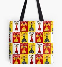 Flamenco Dancers Tote Bag