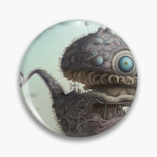 Item preview, Weird unusual fantasy art design with a funny lovely monster. designed and sold by mrlongfield.