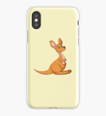 Sweet kangaroo iPhone Case