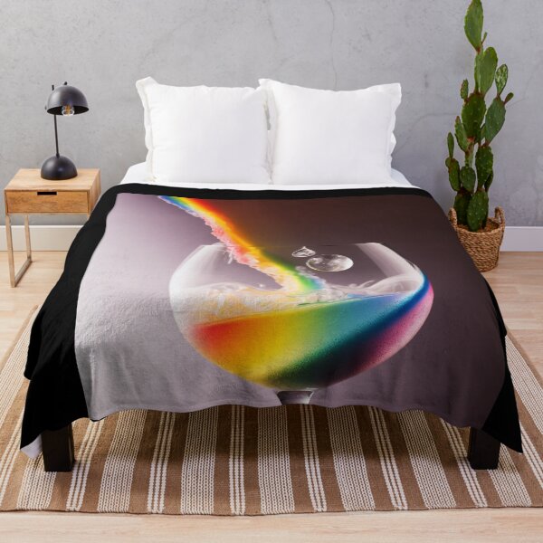 Item preview, rainbow drink designed and sold by MrUtDesign.