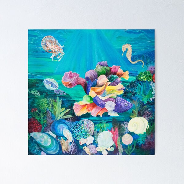 Underwater Treasure Poster