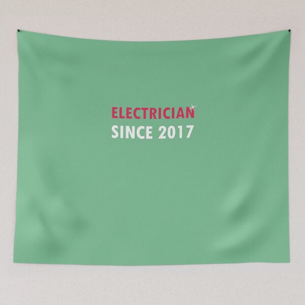 Item preview, Electrician Since 2017 designed and sold by AlwaysAwesome.