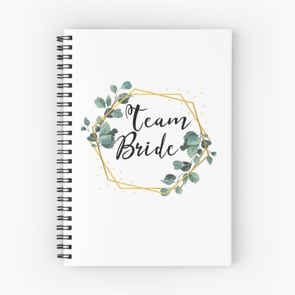 Item preview, Team Bride in eucalyptus frame designed and sold by EbnerPrints.