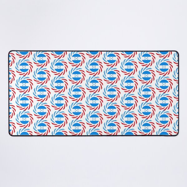 Item preview, Honduran American Multinational Patriot Flag Series designed and sold by Carbon-Fibre Media.
