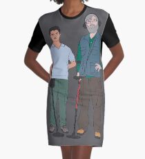 Russell & Hugh - DMDC - Detectorists Graphic T-Shirt Dress