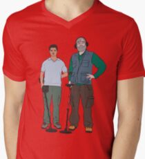 Russell & Hugh - DMDC - Detectorists Men's V-Neck T-Shirt