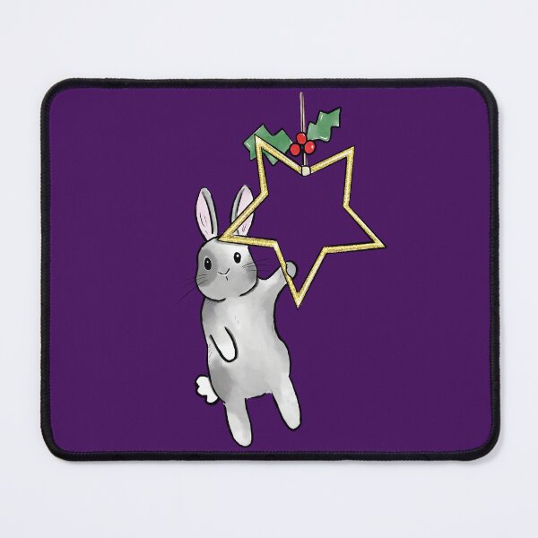 Item preview, Christmas star bunny rabbit designed and sold by Willow Grove Designs.