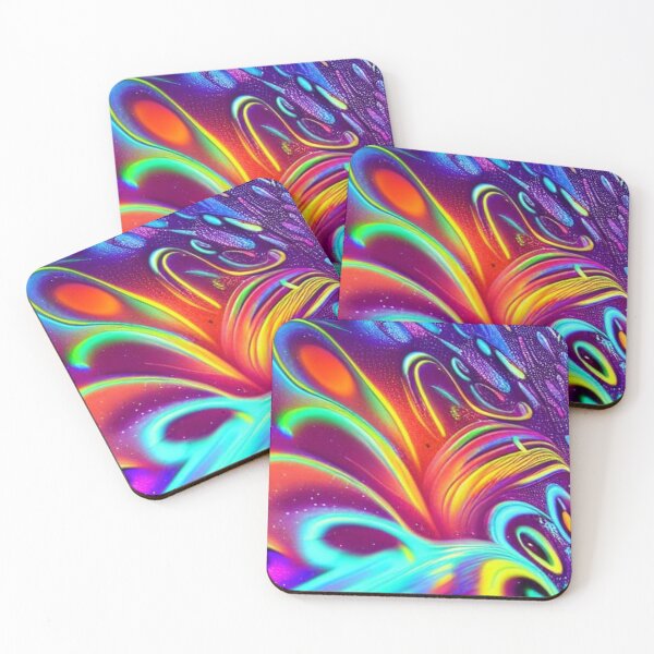 Item preview, Psychedelic abstract 6 designed and sold by dwhowe.