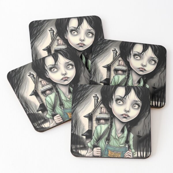 Item preview, curious girl designed and sold by bylilach.