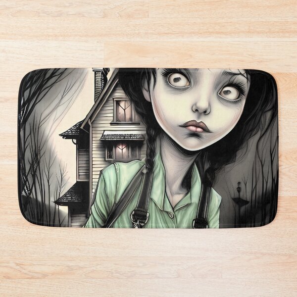 Item preview, curious girl designed and sold by bylilach.