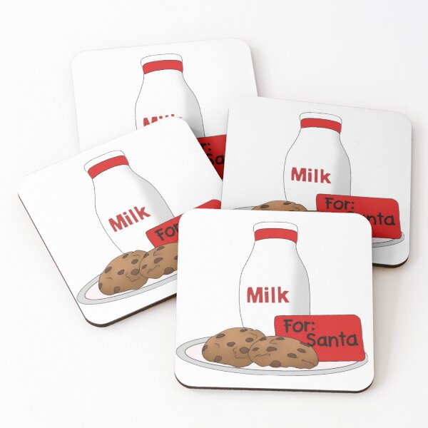 Item preview, Cookies and milk for Santa  designed and sold by Artistkhg.
