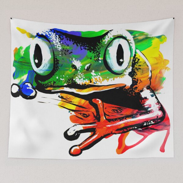 Item preview, Rainbow Frog designed and sold by Amanda Richmond.