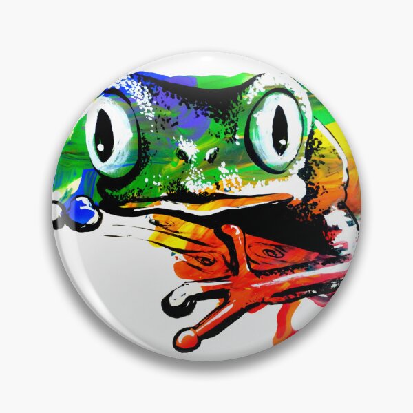 Item preview, Rainbow Frog designed and sold by Amanda Richmond.