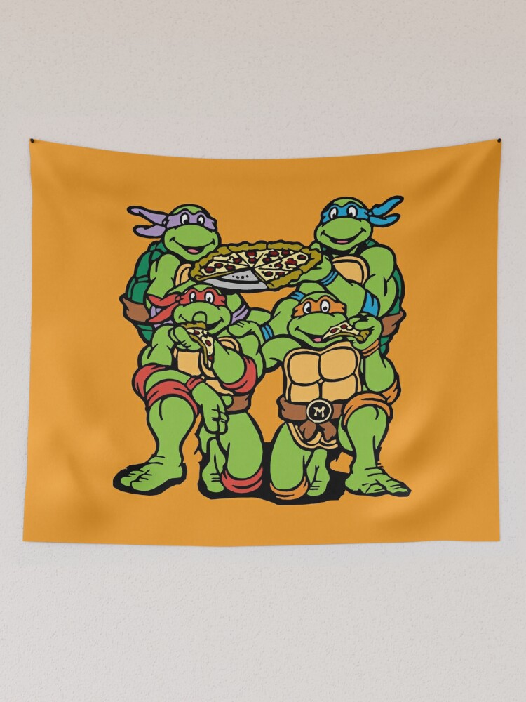 Teenage Mutant Ninja Turtles Birthday Boy Iron On T Shirt Fabric Transfers  - Teenage Mutant Ninja Turtle Birthday - Tapestry