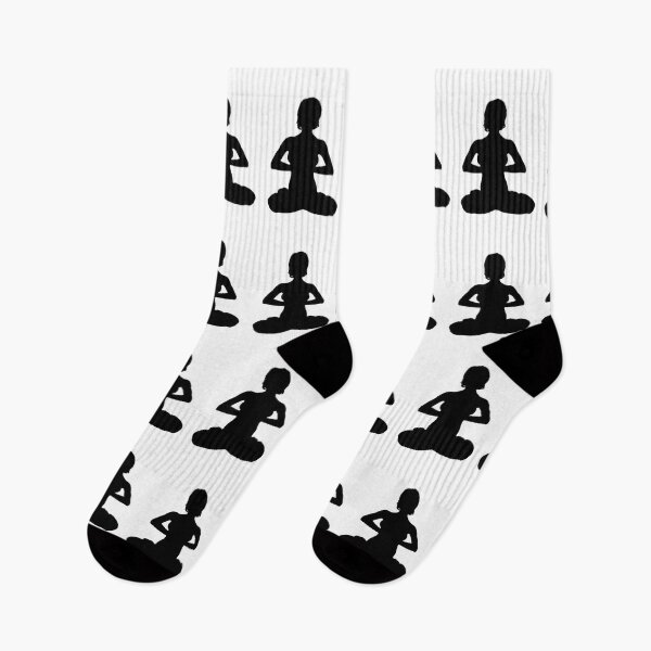 Item preview, Yoga Namaste Silhouette designed and sold by RealmsBeyond.