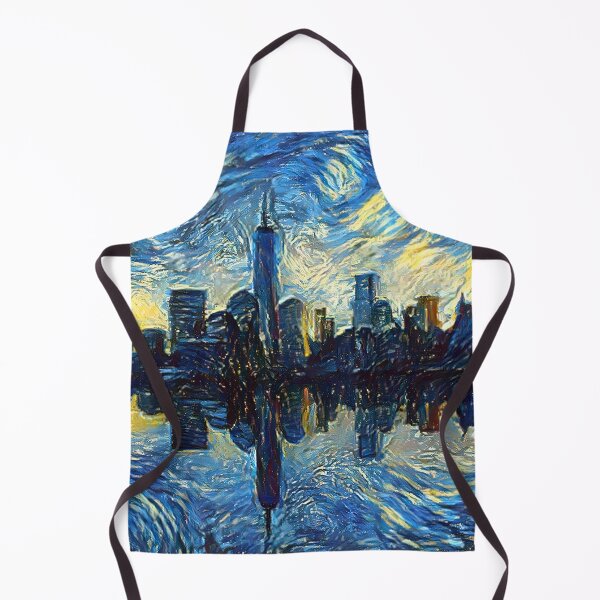 Item preview, New York City Skyline by van Gogh designed and sold by SanderCoopmans.